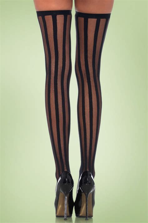 striped stockings